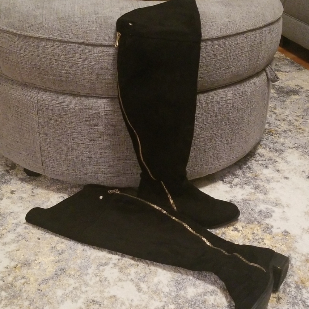 Over the knee boots.
